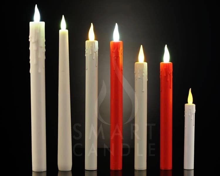 BATTERY OPERATED LED TAPER CANDLES