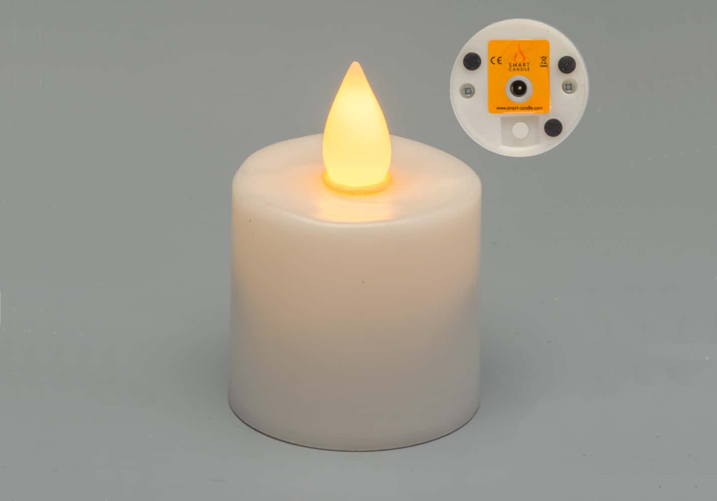 Smart Candle Generation 3 Platinum Candle Light IR Enabled Rechargeable Candle (SC1109CLR) - Image 4