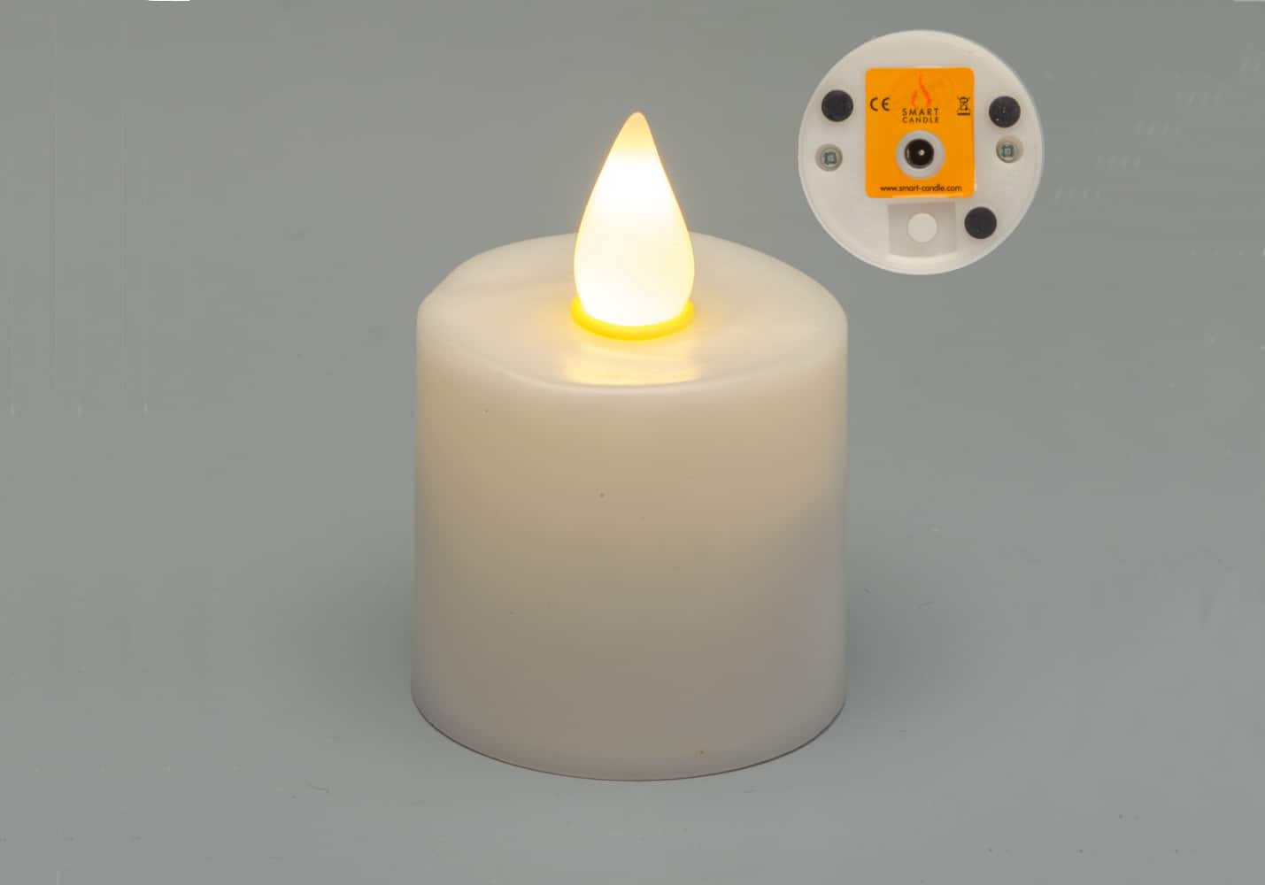 Smart Candle Generation 3 Platinum Warm White IR Enabled Rechargeable Candle (SC1109WWR) - Image 5
